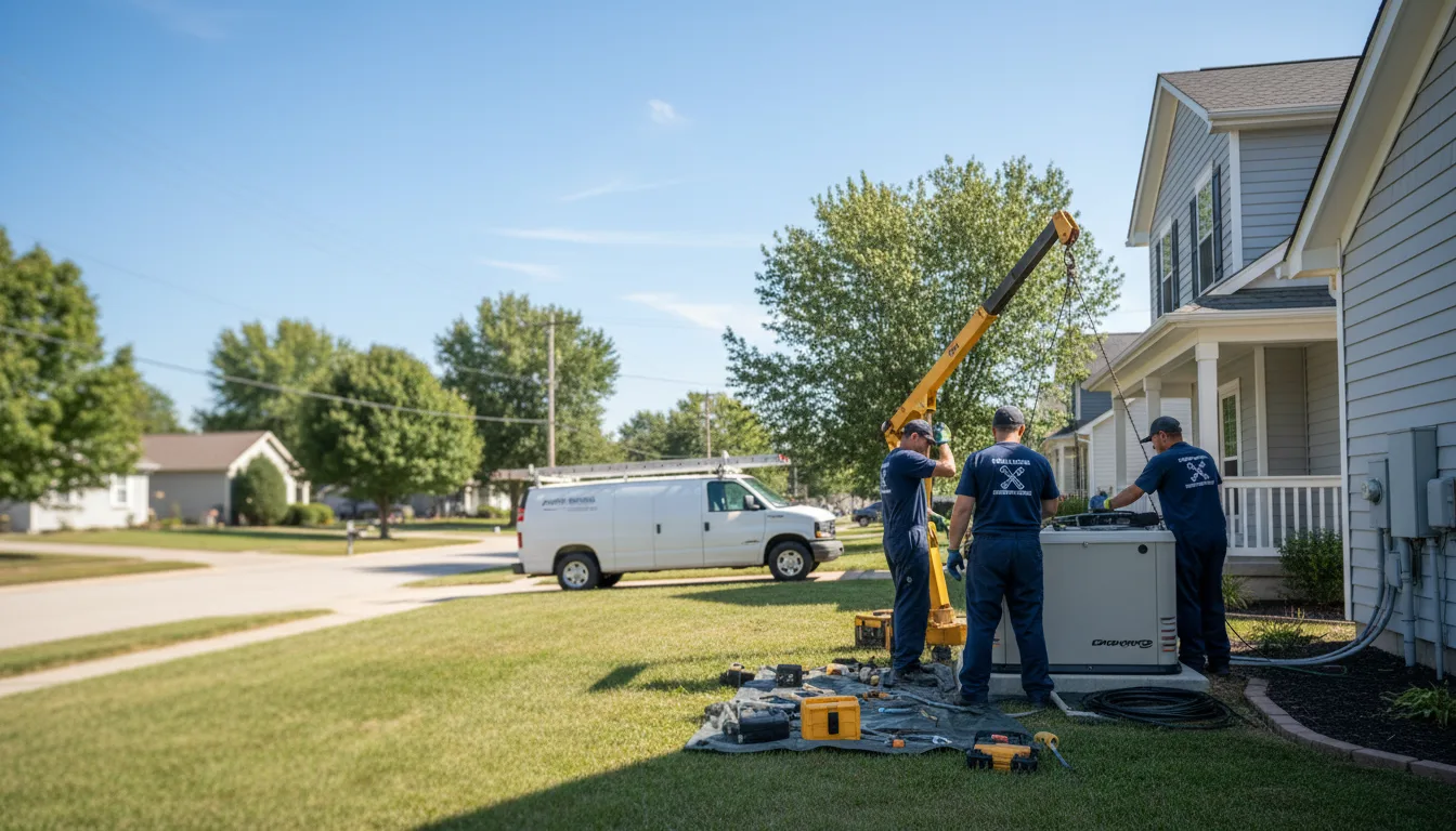 Generator Installation in Thornfield, MO near me